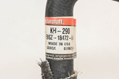 New OEM Motorcraft KH-290, E9SZ-18472-DA, KH290 Heater Hose NOS