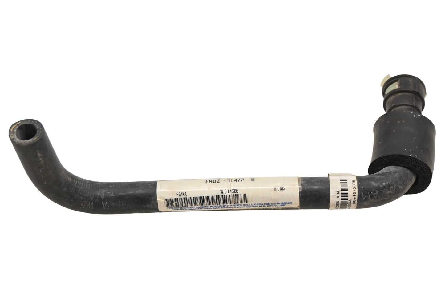 New OEM Ford E9UZ-18472-B Heater Hose Assembly NOS