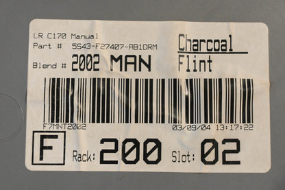 New OEM Ford 5S43-F27407-AB1DRM, 5S4X-5247455, 5X4S-5427505-AC C170 Left Rear Interior Door Trim Panel Assembly NOS