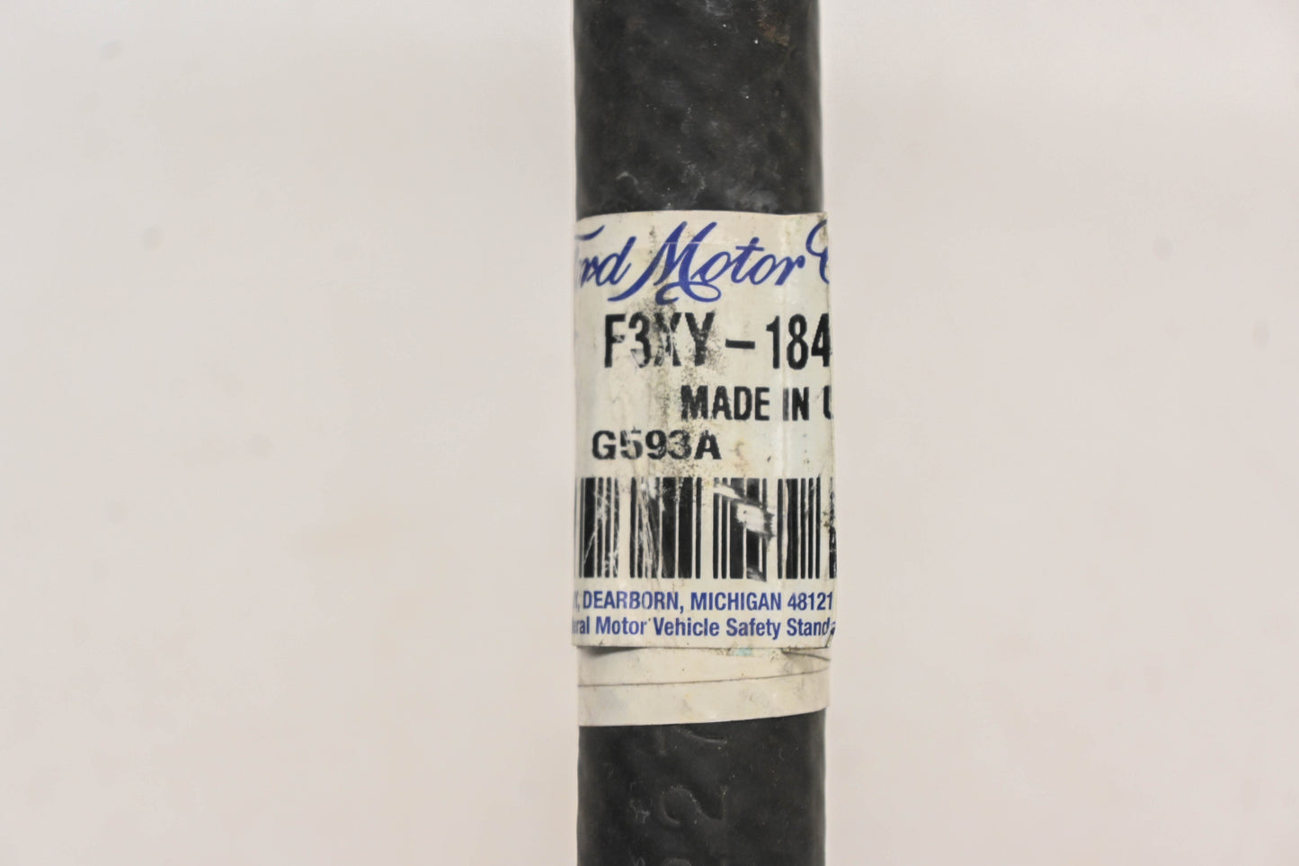 New OEM Ford F3XY-18472-E Heater Hose NOS