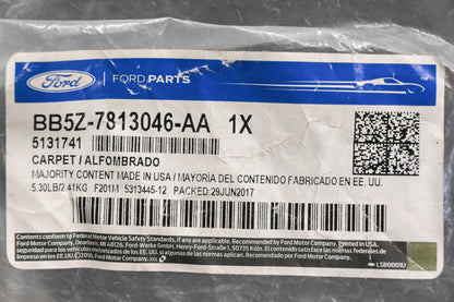 New OEM Ford BB5Z-7813046-AA Rear Interior Floor Carpet Kit NOS