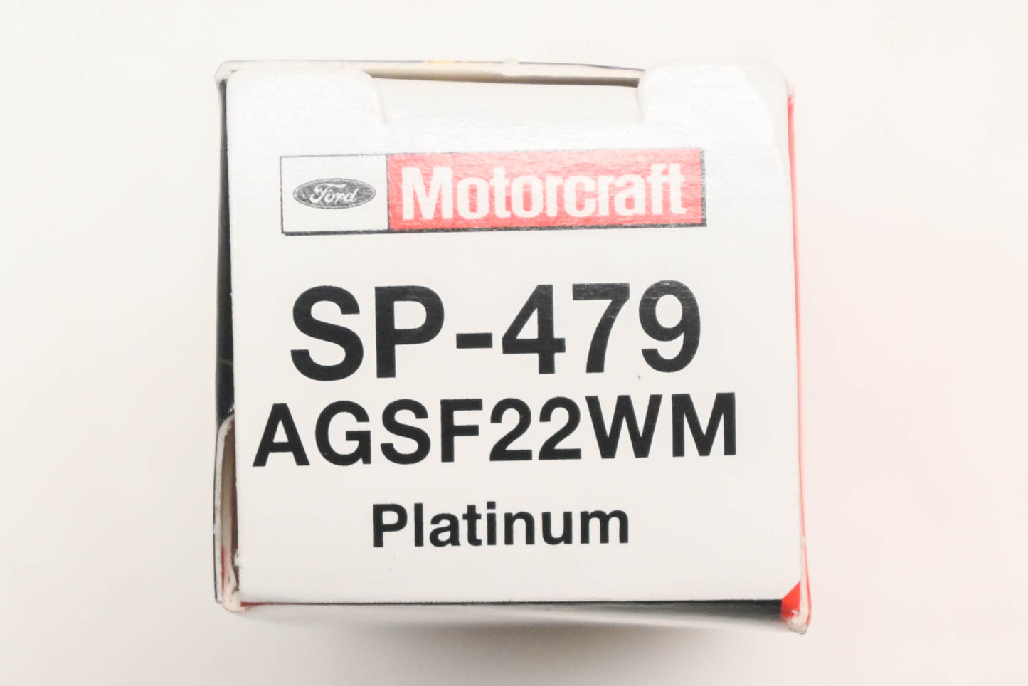 New OEM Motorcraft SP-479, AGSF22WM Spark Plugs Qty 2 NOS