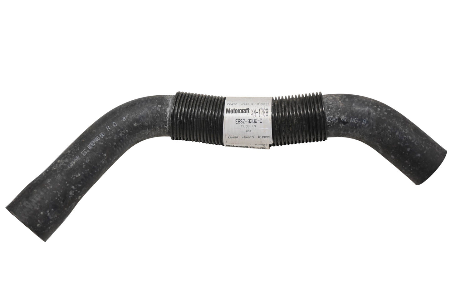 New OEM Motorcraft KM-1708, E8SZ-8286-C, KM1708 Coolant Hose NOS