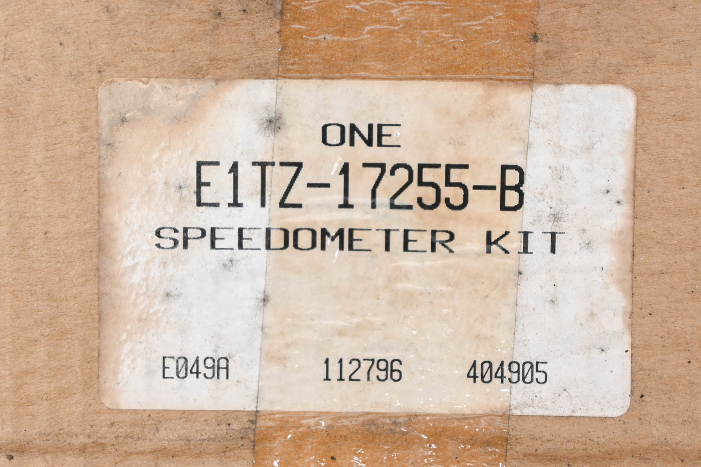New OEM Ford E1TZ-17255-B Speedometer 85mph NOS