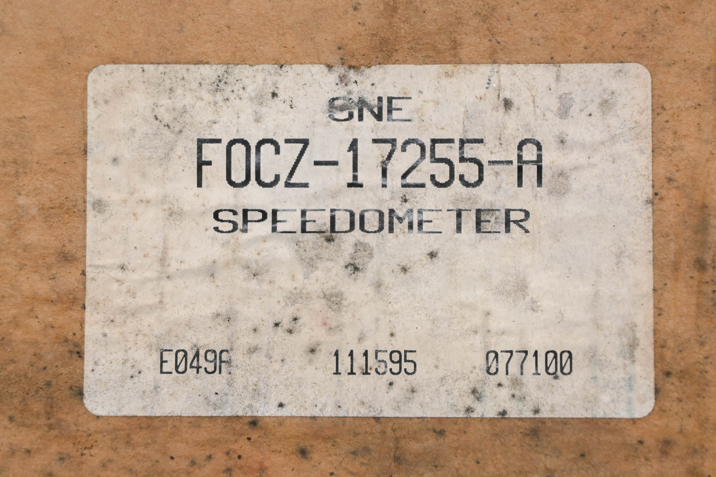 New OEM Ford F0CZ-17255-A Speedometer 85mph NOS