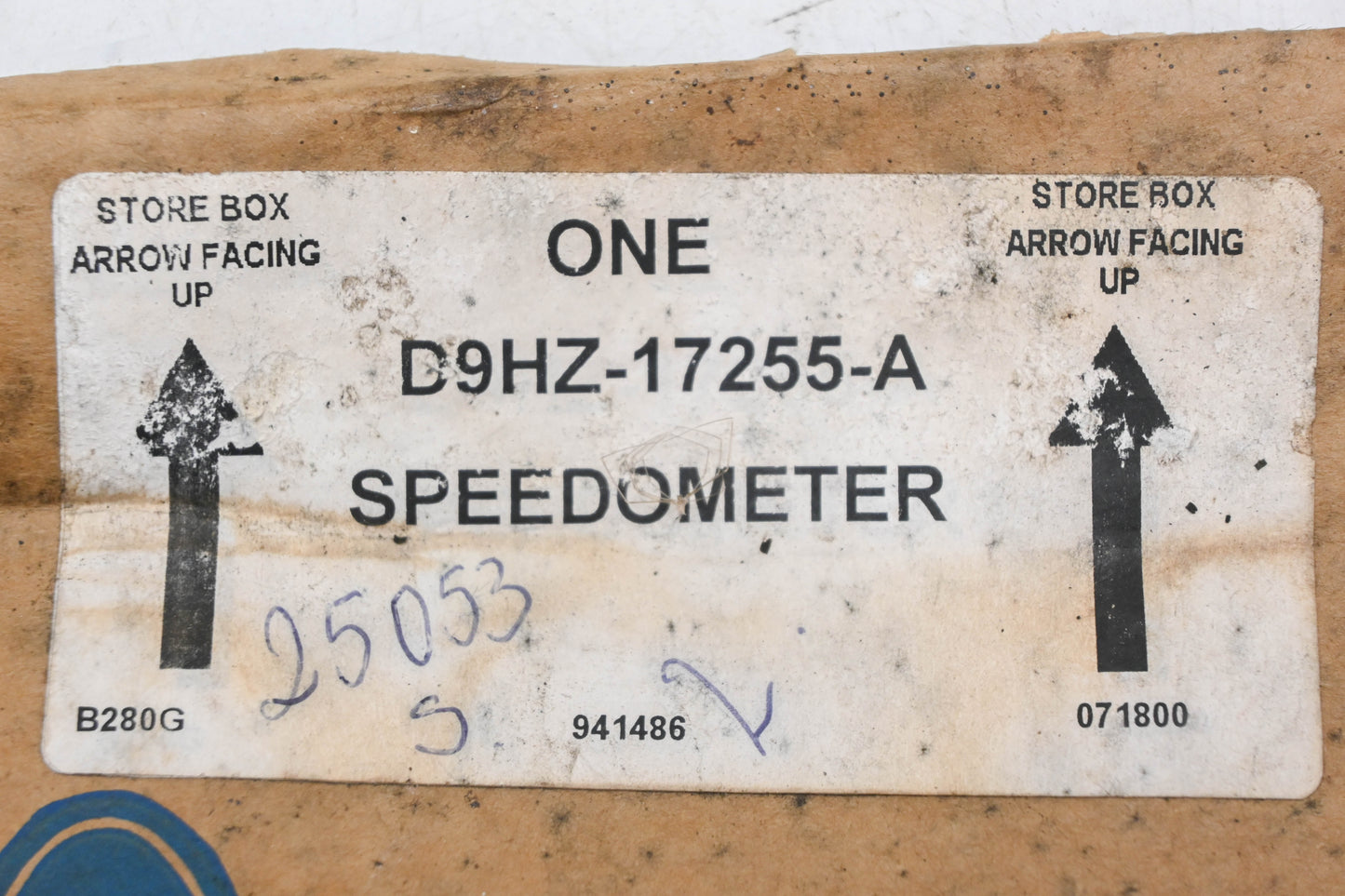 New OEM Ford D9HZ-17255-A Speedometer 80mph NOS