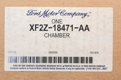New OEM Ford XF2Z-18471-AA Air Duct Chamber NOS