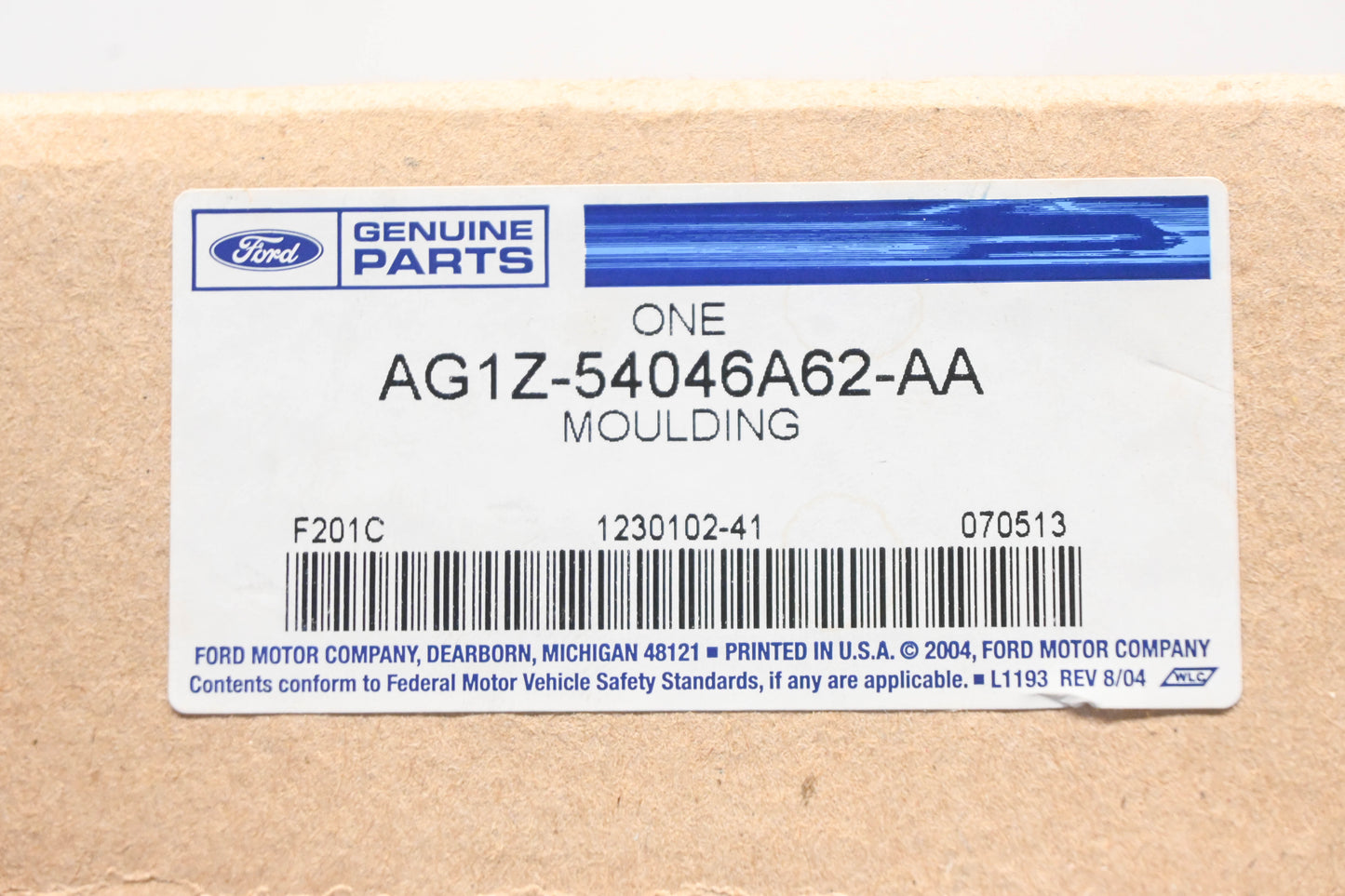 New OEM Ford AG1Z-54046A62-AA Taurus Dashboard Molding Panel NOS