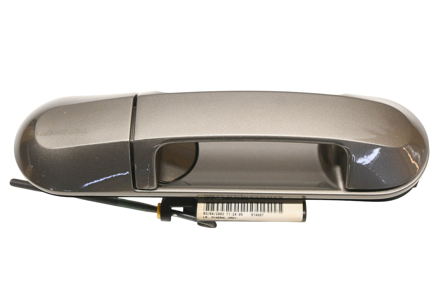 New OEM Ford 1L2Z-7826605-BAK Mineral Grey Rear Left Exterior Door Handle NOS