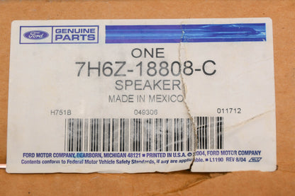 New OEM Ford 7H6Z-18808-C, 7H6T-18808-CA Door Speaker 50w 4ohm NOS