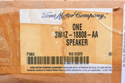 New OEM Ford 3W4Z-18808-AA, 3W4T-18808-AA Door Speaker Assembly NOS