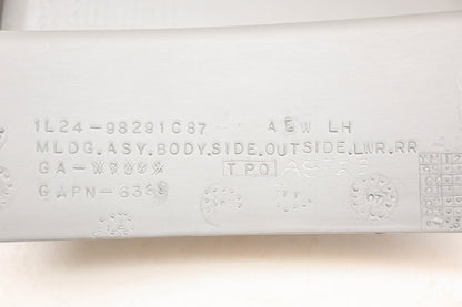 New OEM Ford 1L24-98291C87-AEW Left Rear Lower Outer Body Side Moulding Panel NOS