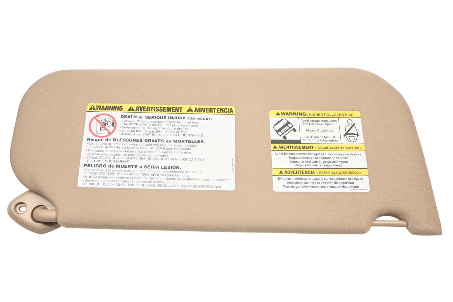 New OEM Ford 8C3Z-2604105-AD Sun Visor NOS