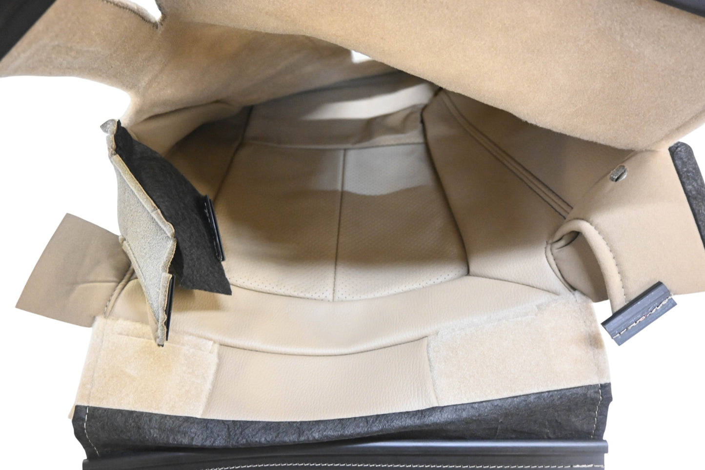New OEM Ford 9L3Z-1663804-QA Tan Passenger Seat Cushion Cover NOS