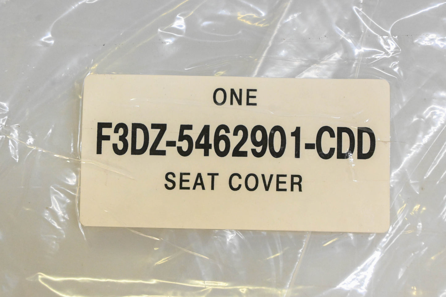 New OEM Ford F3DZ-5462901-CDD Driver Side Seat Cushion Cover NOS