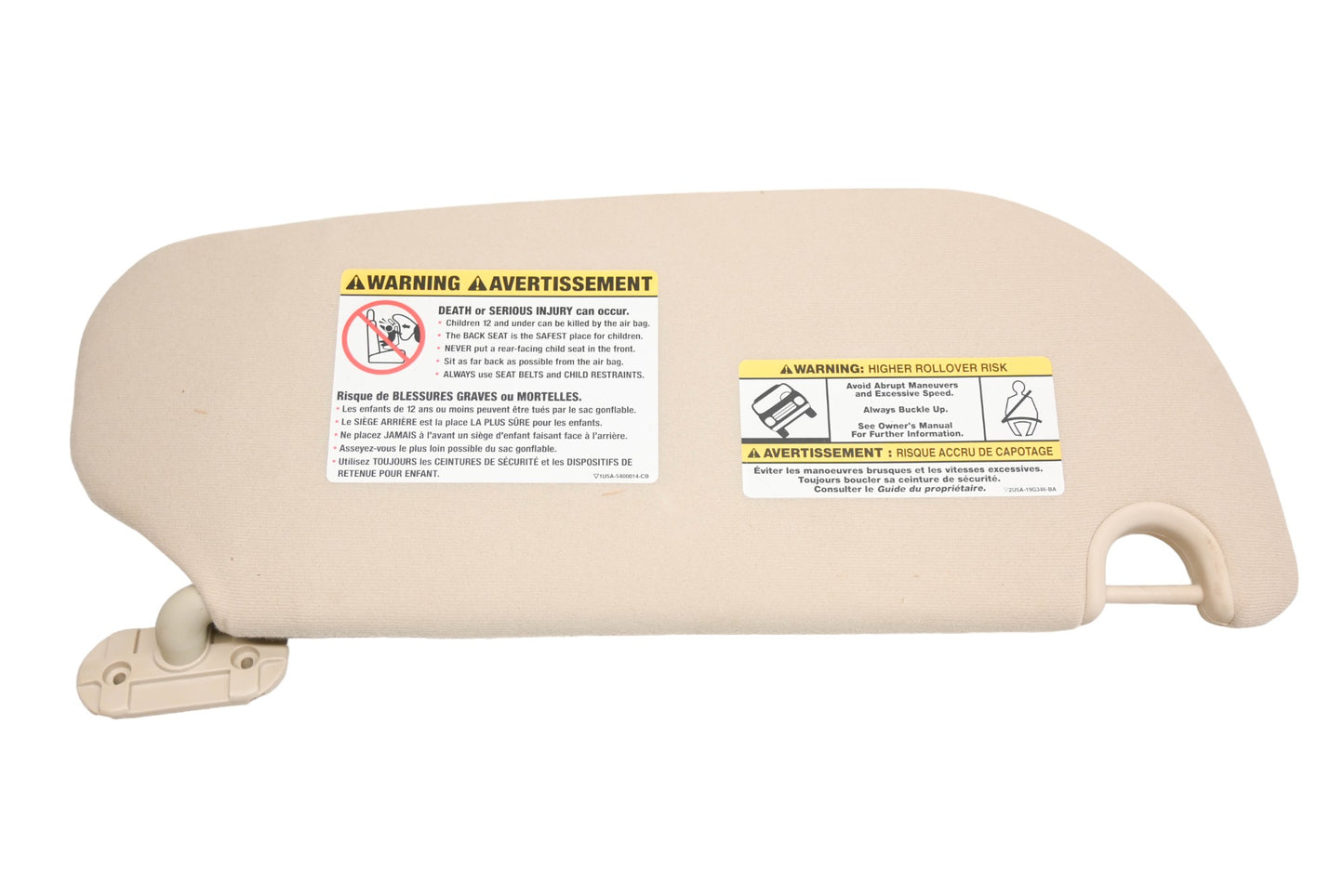 New OEM Ford 5L2Z-7804105-AA Passenger Sun Visor NOS