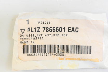 New OEM Ford 4L1Z-7866601-EAC Rear Left Seat Back Cushion Cover NOS