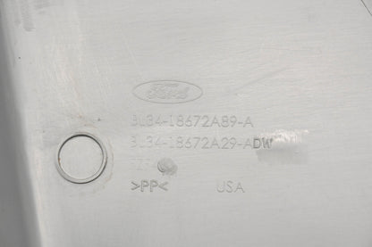 New OEM Ford BL34-18672A89-A, BL34-18672A29-ADW Center Bench Seat Lower Lefthand Trim Cover NOS