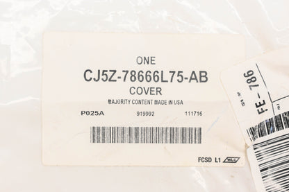 New OEM Ford CJ5Z-78666L75-AB, CJ54-S666L75-ACW Rear Seat Left Latch Cover Panel NOS