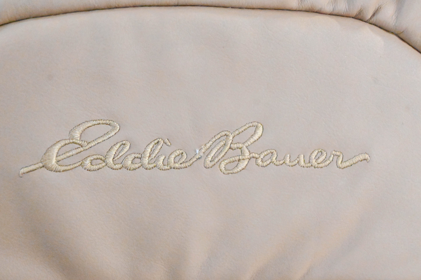 New OEM Ford F6TZ-7864417-BAC Effie Bauer Front Seat Back Cushion Cover NOS
