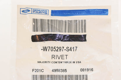 New OEM Ford W705297-S417 Rivets Qty 2 NOS