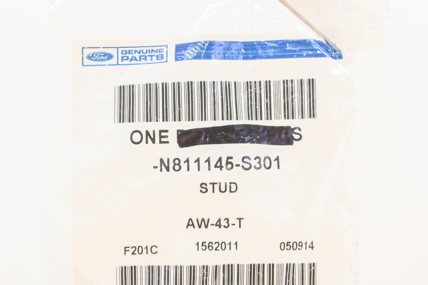 New OEM Ford N811145-S301 Stud NOS