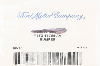 New OEM Ford F5TZ-16758-AA Hood Rest Bumper Assembly NOS