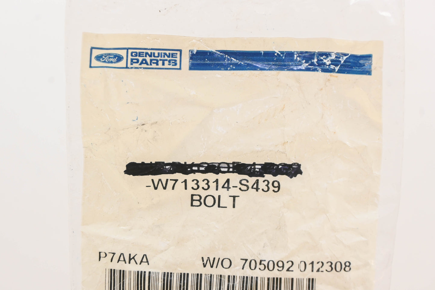 New OEM Ford W713314-S439 Front Pipe Bolts Qty 3 NOS
