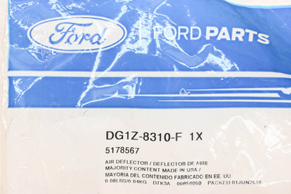 New OEM Ford DG1Z-8310-F, DG13-15G01A05-A, 5178567 Air Deflector Shield NOS