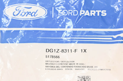 New OEM Ford DG1Z-8311-F, DG13-15G01A04-A, 5178566 Air Deflector Shield NOS