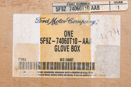 New OEM Ford 5F9Z-74060T10-AAB Glove Box Assembly NOS