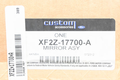 New OEM Ford XF2Z-17700-A Black Rearview Mirror Kit NOS