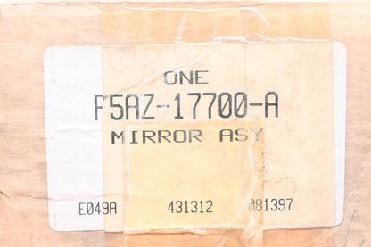 New OEM Ford F5AZ-17700-A Black Rearview Mirror Assembly NOS