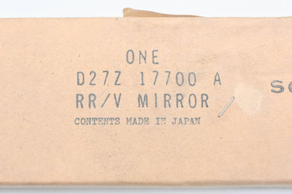 New OEM Ford D27Z-17700-A Black Rearview Mirror Assembly NOS