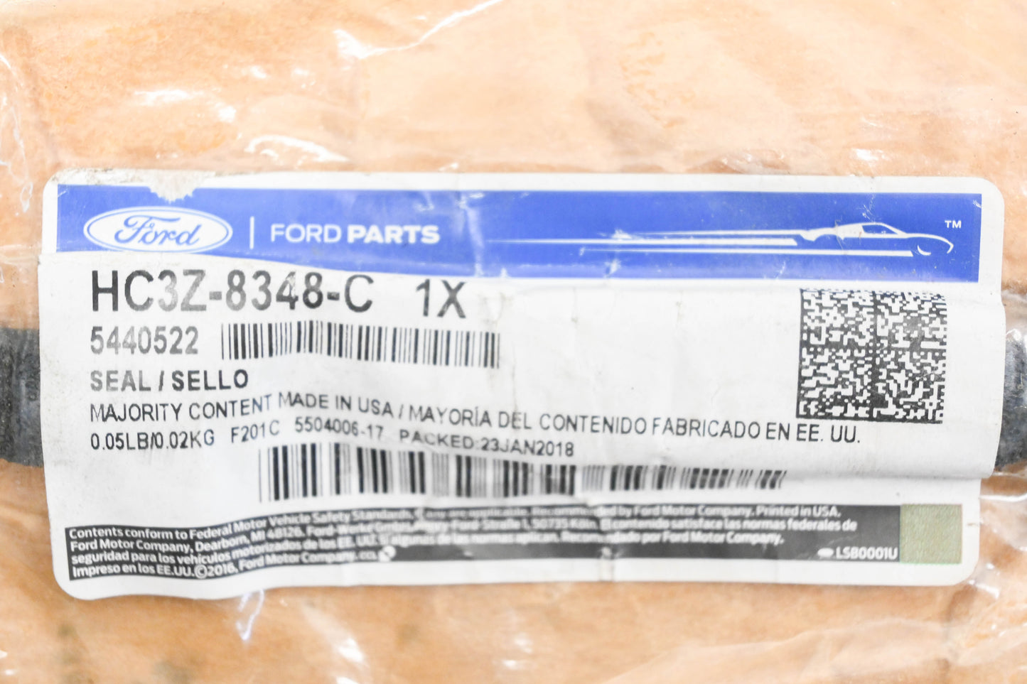 New OEM Ford HC3Z-8348-C Radiator Seal 21" Strip NOS