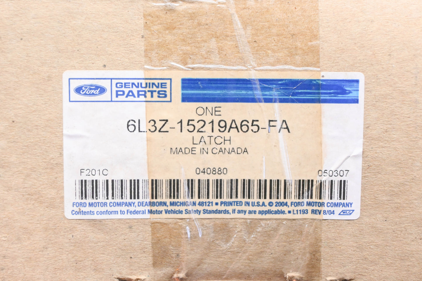 New OEM Ford 6L3Z-15219A65-FA Driver Side Door Latch Assembly NOS