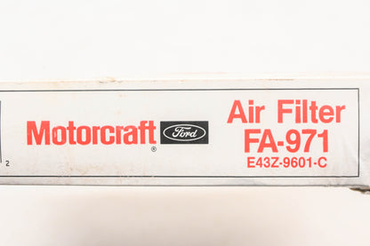 New OEM Motorcraft FA-971, E43Z-9601-C, FA971 Air Filter NOS