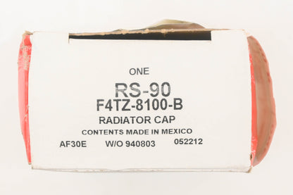 New OEM Motorcraft RS-90, F4TZ-8100-B, RS90 Radiator Cap NOS