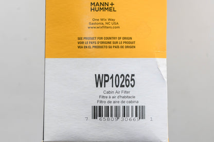 WIX WP10265 Air Filter NOS