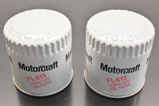 New OEM Motorcraft FL-813 Oil Filters Qty 2 NOS