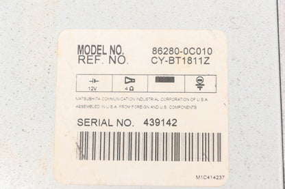 OEM Toyota 86280-0C010, CY-BT1811Z Stereo Amplifier