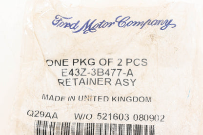 New OEM Ford E43Z-3B477-A Retainer Axle Nuts Qty 2 NOS