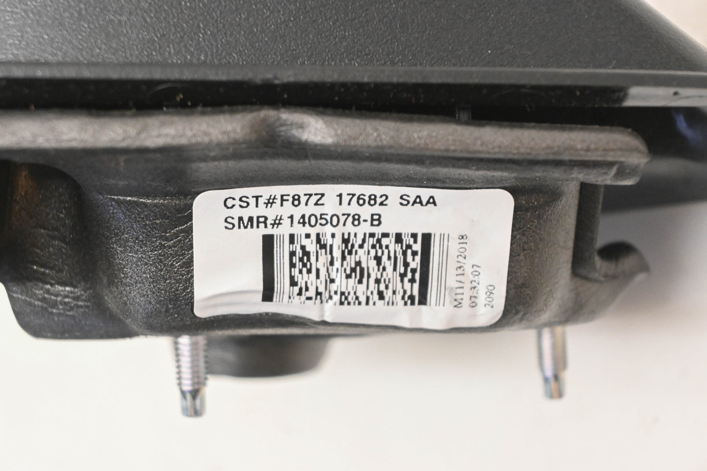 New OEM Ford F87Z-17682-SAA Black Right Side Mirror Assembly NOS
