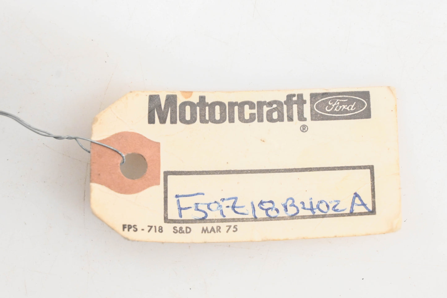 New OEM Ford F59Z-18B402-A Heater Water Hose Assembly NOS