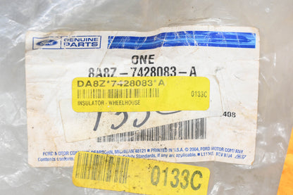 New OEM Ford DA8Z-7428083-A Rear Left Wheelhouse Insulator NOS