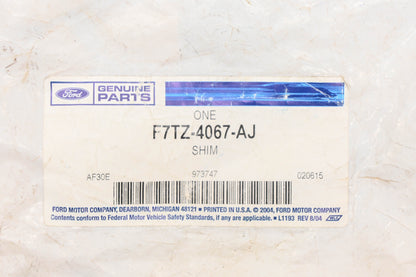 New OEM Ford F7TZ-4067-AJ Rear End Differential Shim NOS