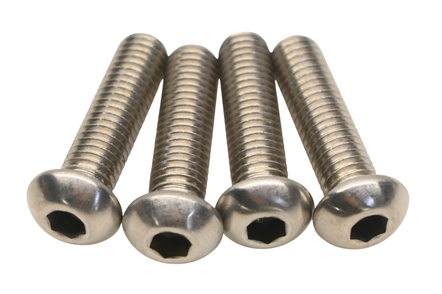 Aftermarket YR027-20 M8-1.25x30 Button Head Socket Screws Qty 4 NOS
