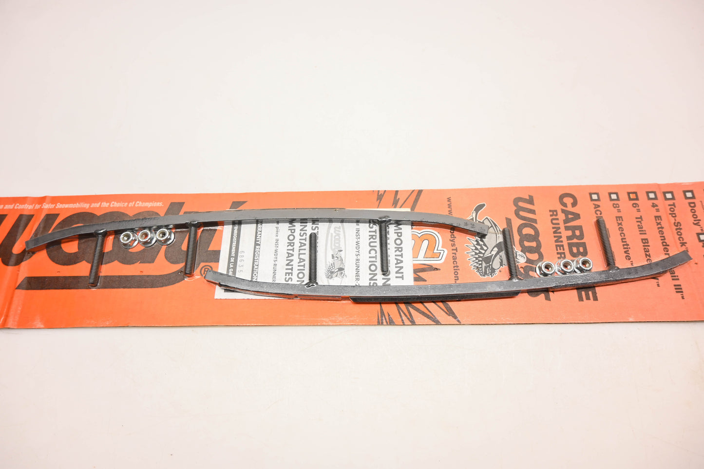 Woody's TPI4-7125-1 6" Trail Blazer IV Carbide Runner Kit NOS