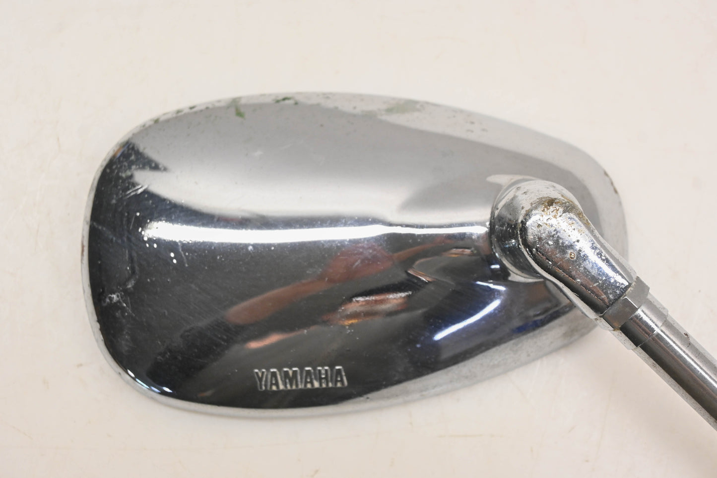 OEM Yamaha 1AA-26290-02-00 Right Chrome Side Mirror With Logo