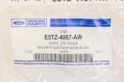 New OEM Ford E5TZ-4067-AW Shim .270" NOS